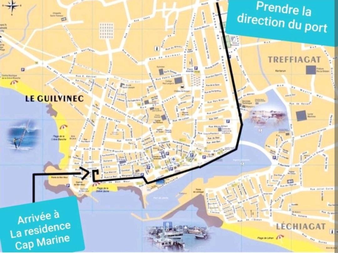 Localise Au Guilvinec - A22 - Belle Vue Sur La Mer, La Piscine Et Le Jardin - Tout A Pied, Plages, Port, Centre, Commerces, Marche - Wifi Inclus - Animaux Bienvenus - Linge De Lit Inclus Ngoại thất bức ảnh